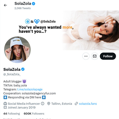 SolaZola Twitter