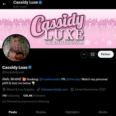 Cassidy Luxe