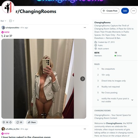Reddit Changing Rooms