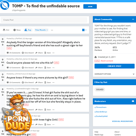 Reddit Tip Of My Penis
