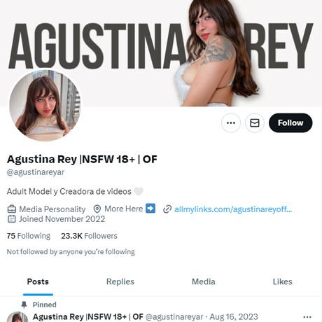 Agustina Rey Twitter