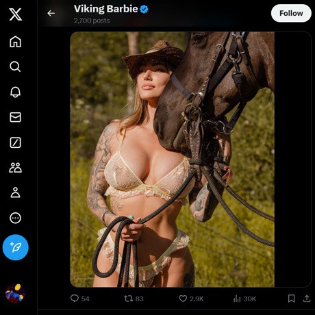 Viking Barbie