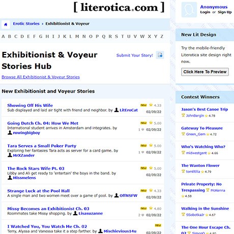 Literotica Voyeur