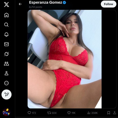 Esperanza Gomez Twitter