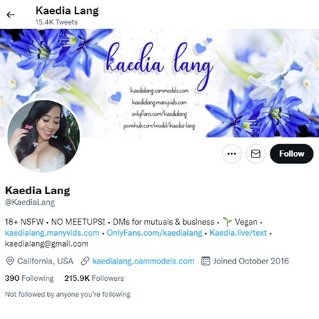 Kaedia Lang