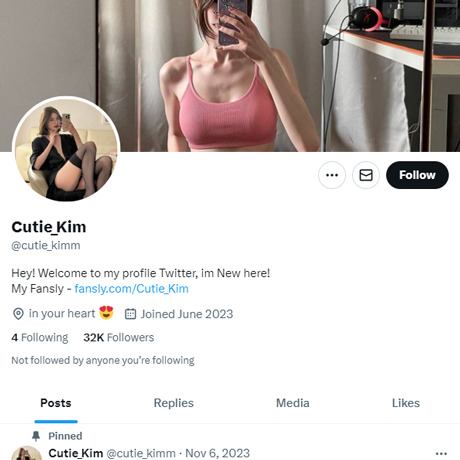 Cutie Kim Twitter