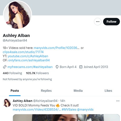 Ashley Alban Twitter