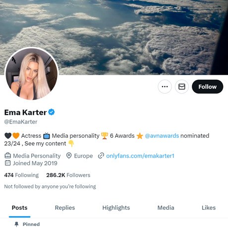 Ema Karter Twitter