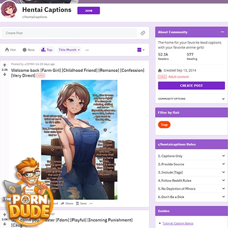 Hentai Captions