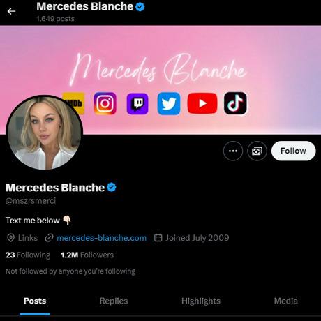 Mercedes Blanche