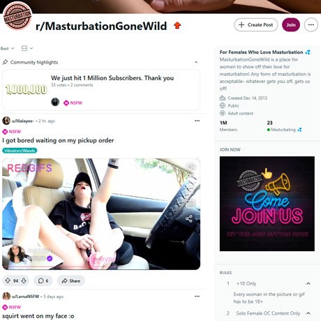 Reddit Masturbation Gone Wild