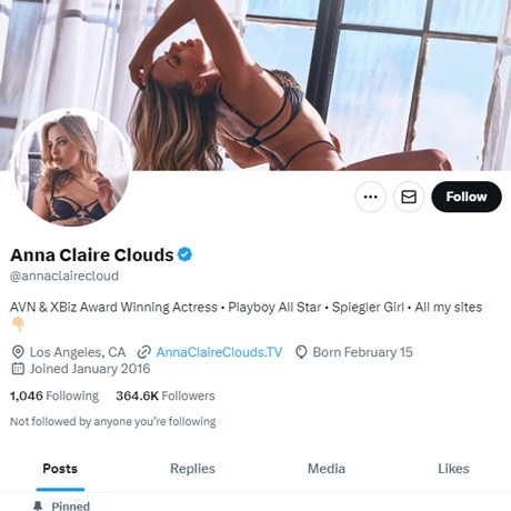 Anna Claire Clouds Twitter