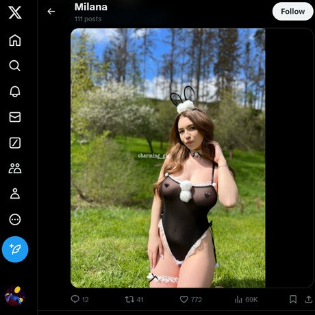 Charming Milana