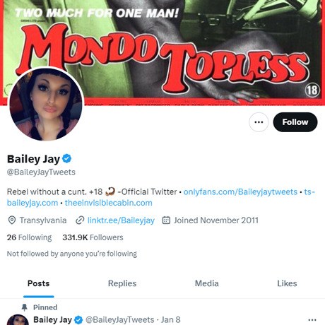 Bailey Jay Twitter (TS)