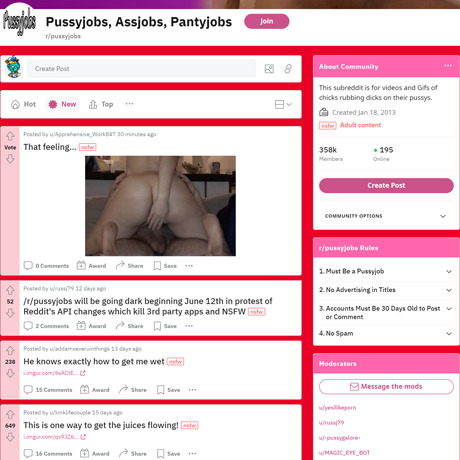 Pussy Jobs