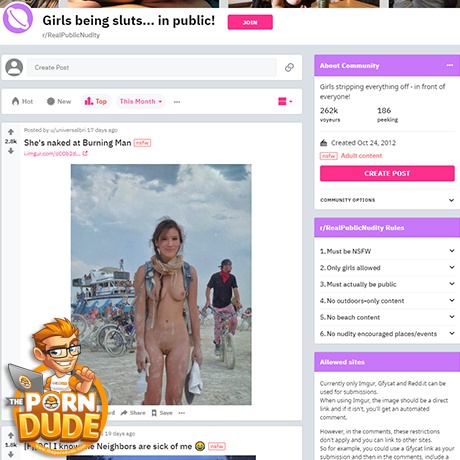 RealPublicNudity
