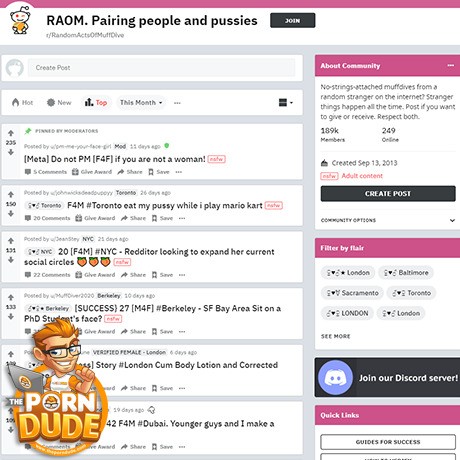 RandomActsOfMuffDive