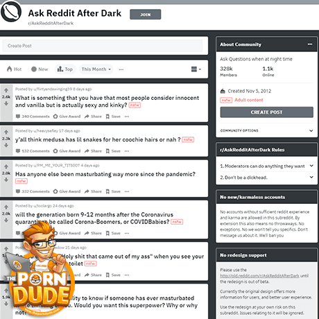Ask Reddit After Dark