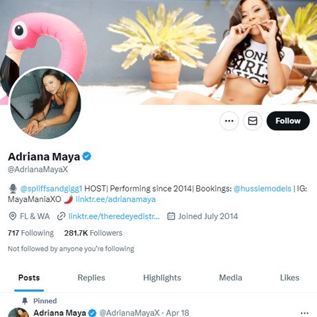 Adriana Maya Twitter