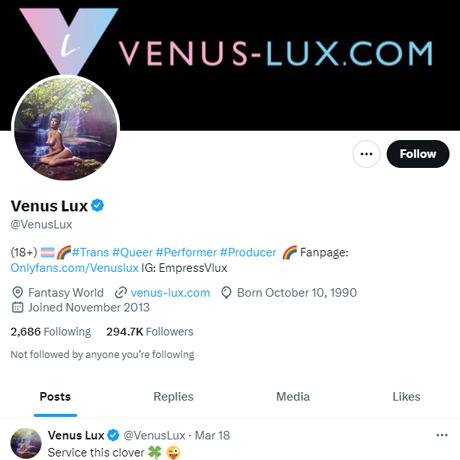 Venus Lux Twitter (TS)