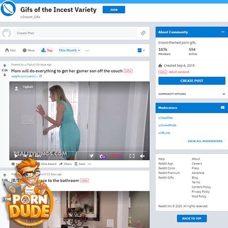 Incest Gifs (fake)