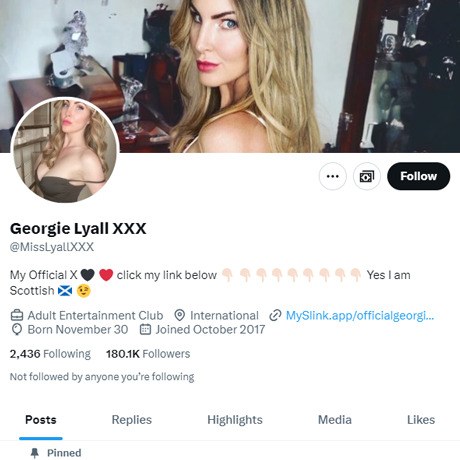 Georgie Lyall Twitter