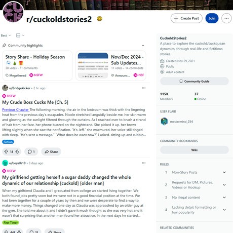 Cuckold Stories