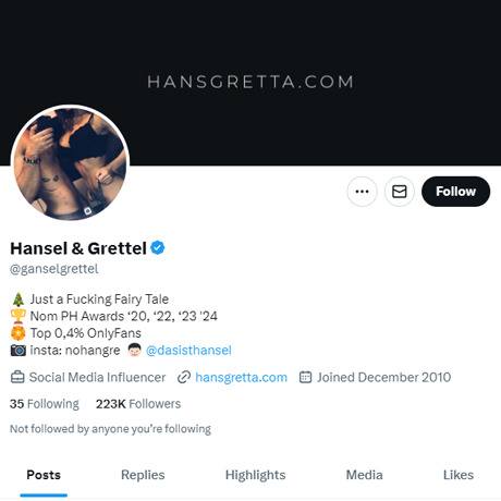 Hansel Grettel Twitter