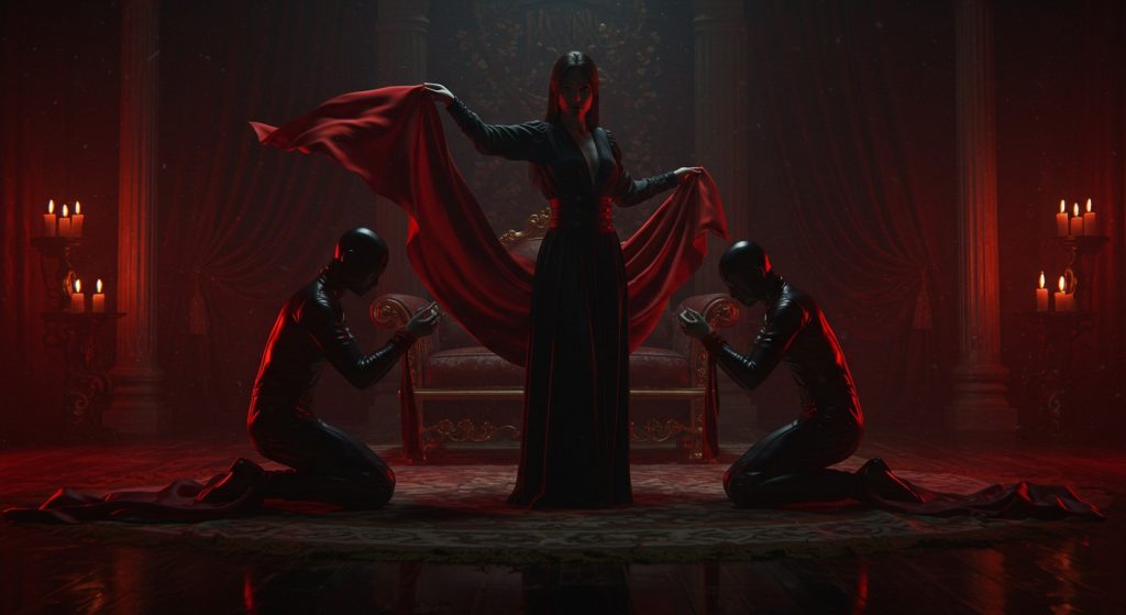 Beth McKenna, Olivia Lowen, and Temptress Raven Eve ignite in They’re Both Keepers, a BDSM lesbian scene packed with dominance and submission. Dive in!