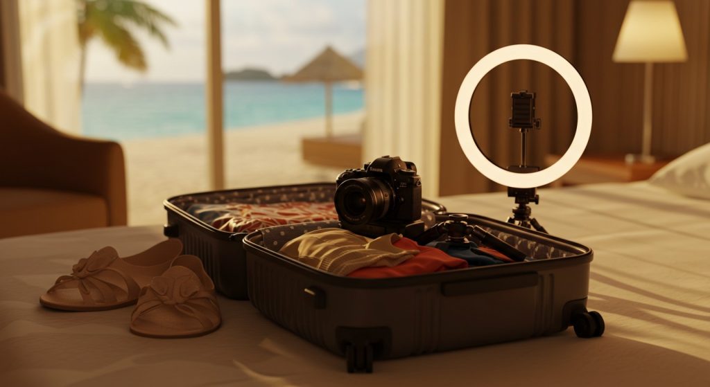 Packing tips for adult content creators: gear, editing tools, and style essentials to nail your shoots on the go. Stay prepared, stay sexy.