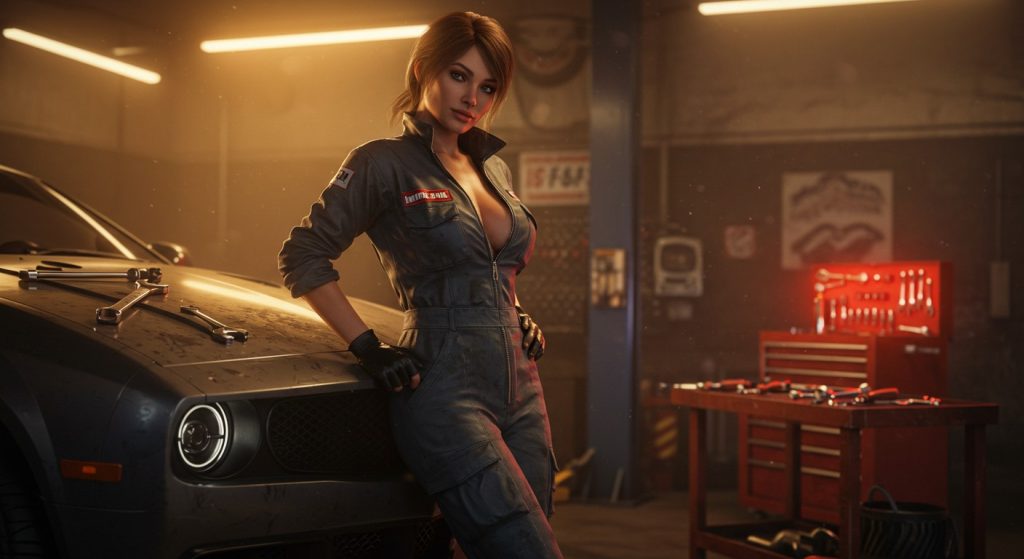 Jessica Aaren shines as a sexy mechanic in MILF VR’s Blowing A Gasket. Dive into her steamy VR porn scene, with exclusive OnlyFans access and more!