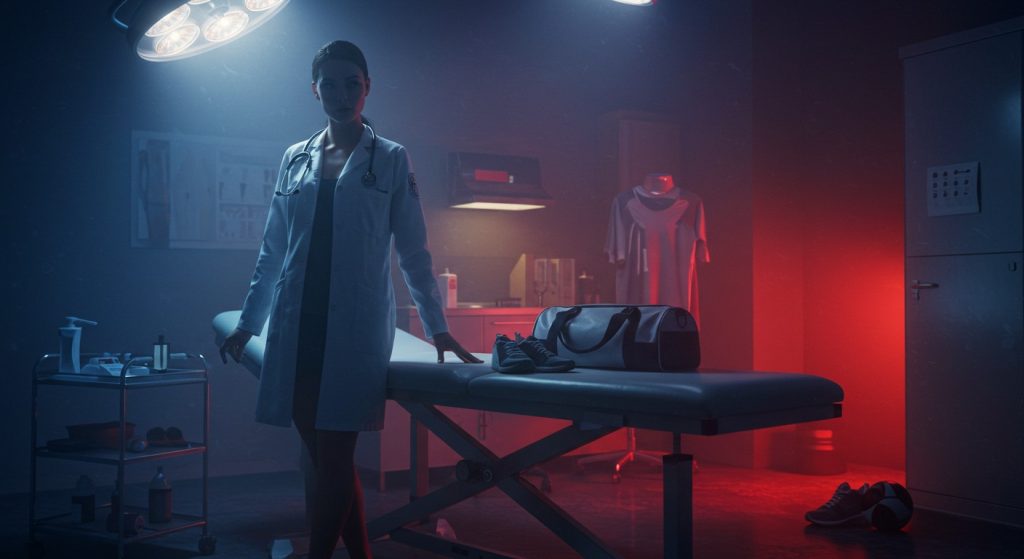 Taylor Vixxen stars as a seductive doctor in Naughty America’s VR scene, treating a sports injury with a steamy twist. Watch the explicit action now!