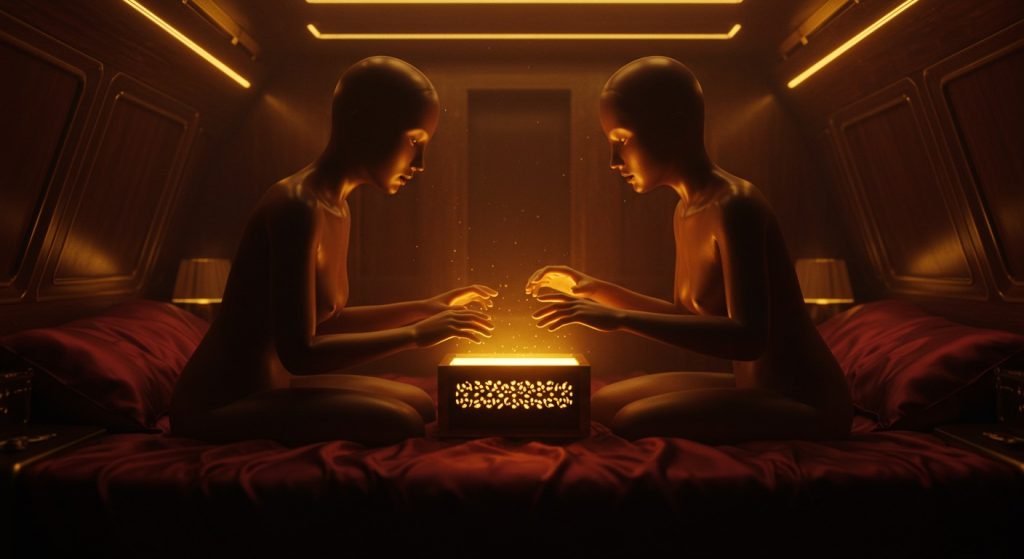 MixedX's Unboxing Hearts explores stepsisters' raw bond in a steamy, heartfelt journey. Zazie Skymm and Dakota Dove shine. Stream now!