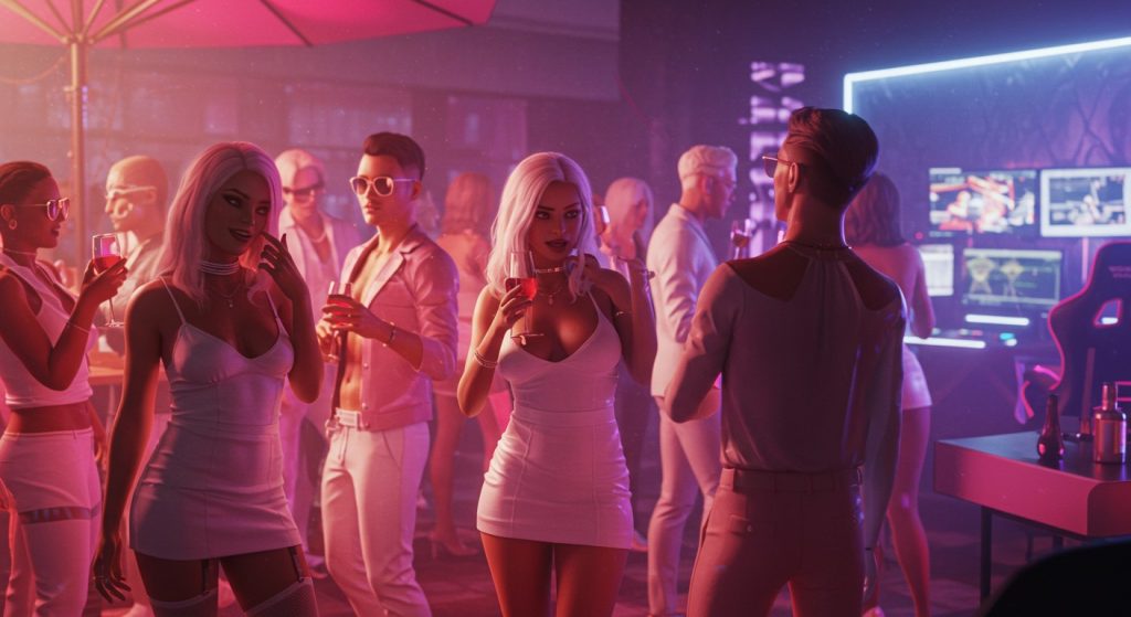 Violet Myers sponsors & hosts Urban X’s Pink & White Affair, a sexy LA bash with gaming, music, and nominees. Vote for her at 2025 Urban X Awards!