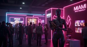 Violet Voss Shines at EXXXOTICA Miami 2025
