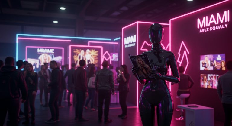 Violet Voss Shines at EXXXOTICA Miami 2025