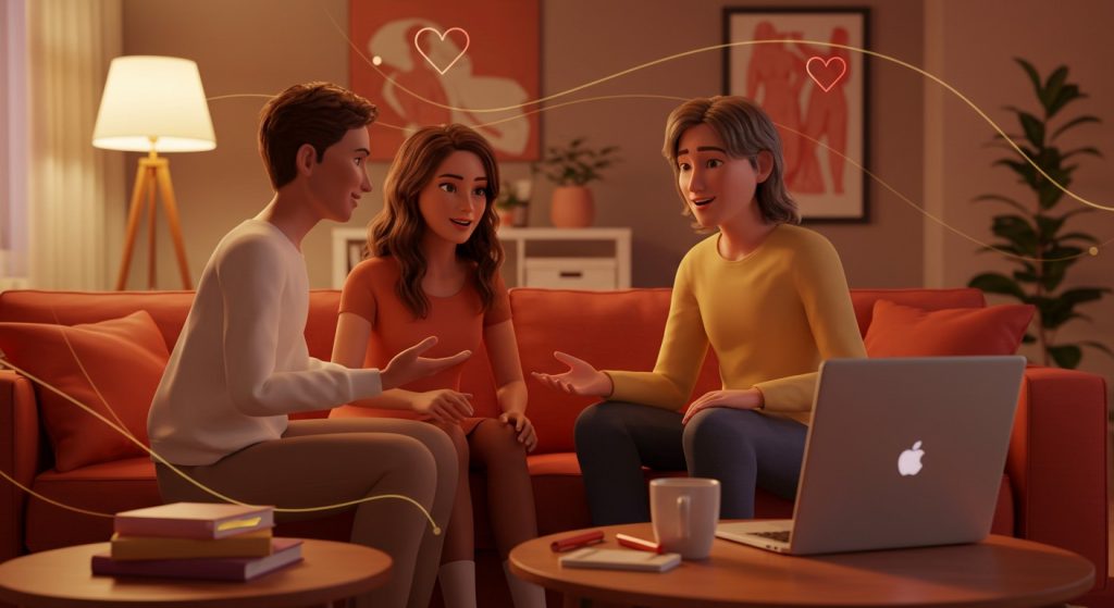 Beducated empowers parents with tools to fill U.S. sex ed gaps, offering courses and AI coaching for confident, inclusive talks.