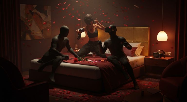 Hazel Heart’s First Threesome in 8K VR by TadpoleXStudio