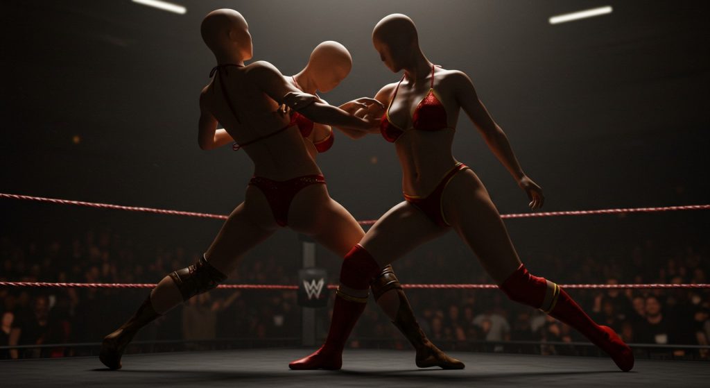 Lila Lovely battles London River in a steamy Evolved Fights Lez sex fight. Power, passion, and a strap-on finish—don’t miss this blonde bombshell clash!