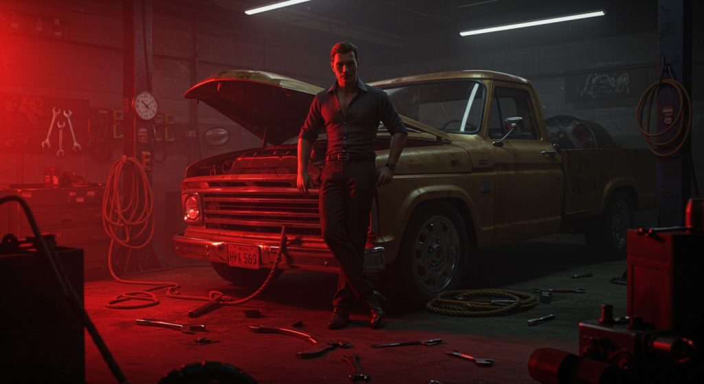 Mag Numb and Ryan Bones ignite in a kinky mechanic shop scene. Subscribe to her OnlyFans for this wild ride and more exclusive content!