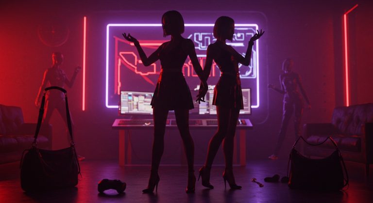 Sadie Rose & Jade Greene’s 2 Player Game: Hot Lesbian & Threesome Action