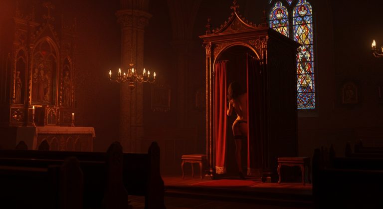 Wisconsin Tiff’s “Behind the Confessional” Shocks with Erotic Church Scene