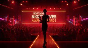 Charlotte Sins Eyes NightMoves Awards Win with #rockthevote