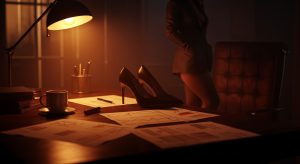 Chloe Amour Dominates in Naughty Office Scene