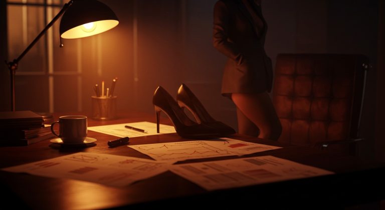 Chloe Amour Dominates in Naughty Office Scene