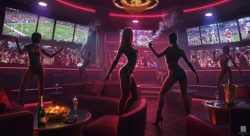 Rick’s Cabaret New York girls dive into fantasy football with Jets and Giants picks, hosting epic viewing parties with VIP suites and steamy vibes.