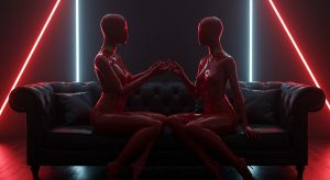 Yhivi and Blake Blossom’s Sizzling Brazzers Threesome Scene