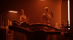 Zariah Aura’s Steamy Wax and Trim Scene at TransAngels