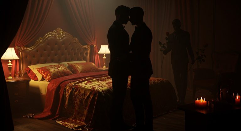 Andi Avalon Stars in Bellesa’s Steamy The Gift Threesome