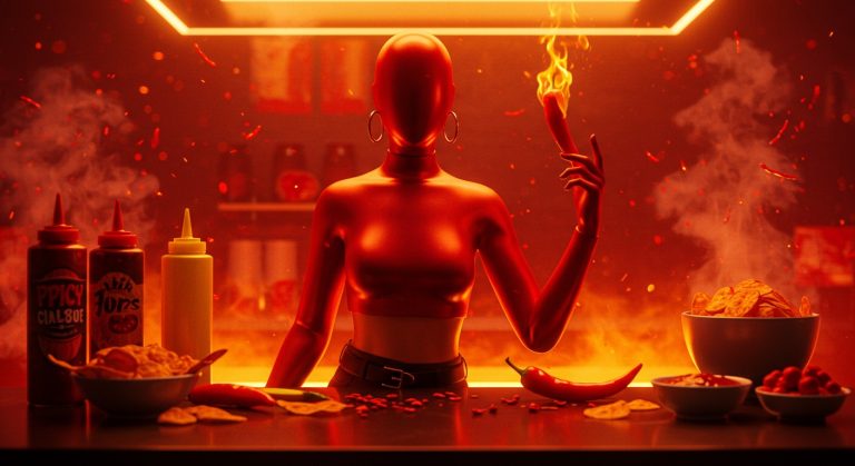Britney Amber’s Spicy Creator YouTube Ignites Food Challenges